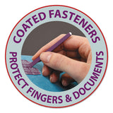 Smead™ Six-Section Pressboard Top Tab Classification Folders, Six SafeSHIELD Fasteners, 2 Dividers, Letter Size, Blue, 10/Box (SMD14030) Each