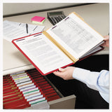 Smead™ Six-Section Pressboard Top Tab Classification Folders, Six SafeSHIELD Fasteners, 2 Dividers, Legal Size, Bright Red, 10/Box (SMD19031) Each