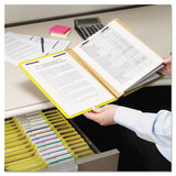 Smead™ Six-Section Pressboard Top Tab Classification Folders, Six SafeSHIELD Fasteners, 2 Dividers, Legal Size, Yellow, 10/Box (SMD19034) Each