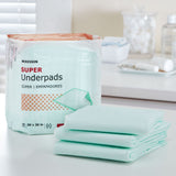 McKesson Super Disposable Underpad 30 X 30 Inch Fluff / Polymer Moderate Absorbency (1065010_BG) 10/BG