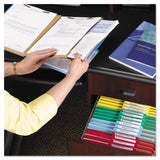 Smead™ 6-Section Pressboard Top Tab Pocket Classification Folders, 6 SafeSHIELD Fasteners, 2 Dividers, Letter Size, Bright Red,10/BX (SMD14082) Each