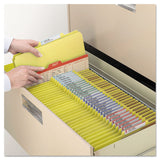 Smead™ Six-Section Pressboard Top Tab Classification Folders, Six SafeSHIELD Fasteners, 2 Dividers, Legal Size, Yellow, 10/Box (SMD19034) Each