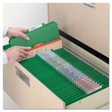 Smead™ Six-Section Pressboard Top Tab Classification Folders, Six SafeSHIELD Fasteners, 2 Dividers, Legal Size, Green, 10/Box (SMD19033) Each
