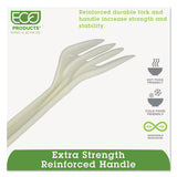 WNA EcoSense Renewable Plant Starch Cutlery, Fork, 7", 50/Pack, 20 Pack/Carton (WNAEPS002) Case of 1000