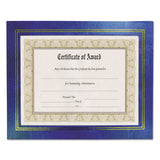 NuDell™ Leatherette Document Frame, 8.5 x 11, Blue, Pack of Two (NUD21201) Pack of 2