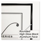 NuDell™ Metal Poster Frame, Plastic Face, 18 x 24, Black (NUD31222) Each