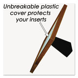 NuDell™ Solid Oak Hardwood Frame, 8.5 x 11, Walnut Finish (NUD15815) Each