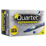 Quartet® EnduraGlide Dry Erase Marker, Broad Chisel Tip, Blue, Dozen (QRT50013M) Box of 12