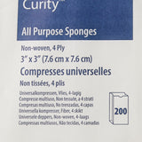 Curity™ Nonwoven Sponge 3 X 3 Inch 4-Ply NonSterile 200 per Pack (153822_BG) 200/BG
