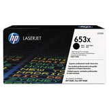 HP HP 653X, (CF320X) High-Yield Black Original LaserJet Toner Cartridge (HEWCF320X) Each