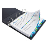 Avery® Customizable TOC Ready Index Double Column Multicolor Tab Dividers, 32-Tab, 1 to 32, 11 x 8.5, White, 1 Set (AVE11322) Each