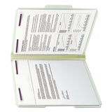 Smead™ Recycled Pressboard Fastener Folders, 1/3-Cut Tabs, Two SafeSHIELD Fasteners, 3" Expansion, Letter Size, Gray-Green, 25/Box (SMD14944) Each