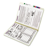 Smead™ Recycled Pressboard Fastener Folders, Straight Tabs, Two SafeSHIELD Fasteners, 2" Expansion, Letter Size, Gray-Green, 25/Box (SMD14910) Each