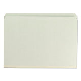 Smead™ Recycled Pressboard Fastener Folders, Straight Tabs, Two SafeSHIELD Fasteners, 2" Expansion, Legal Size, Gray-Green, 25/Box (SMD19910) Each