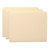 Smead™ Manila File Folders, Straight Tabs, Letter Size, 0.75" Expansion, Manila, 100/Box (SMD10300) Box of 100