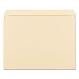 Smead™ Manila File Folders, Straight Tabs, Letter Size, 0.75" Expansion, Manila, 100/Box (SMD10300) Box of 100