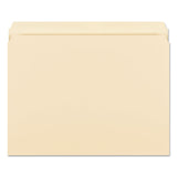 Smead™ Manila File Folders, Straight Tabs, Letter Size, 0.75" Expansion, Manila, 100/Box (SMD10300) Box of 100