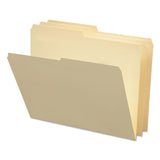 Smead™ Manila File Folders, 1/2-Cut Tabs: Assorted, Letter Size, 0.75" Expansion, Manila, 100/Box (SMD10320) Box of 100