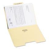 Smead™ SuperTab Top Tab File Folders, 1/3-Cut Tabs: Assorted, Letter Size, 0.75" Expansion, 11-pt Manila, 100/Box (SMD10301) Box of 100