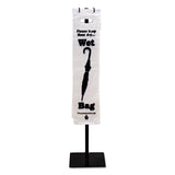 Tatco Wet Umbrella Bags, 7" x 31", Clear, 1,000/Box (TCO57010) Box of 1000