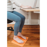 Kanjo Acupressure Foot Mat Orange PVC Plastic 10-1/2 X 13-1/2 Inch (1236441_EA) 1/EA