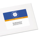 Avery® Vibrant Laser Color-Print Labels w/ Sure Feed, 3.75 x 4.75, White, 100/PK (AVE6878) Pack of 100