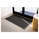 Guardian Floor Protection EcoGuard Indoor/Outdoor Wiper Mat, Rubber, 24 x 36, Charcoal (MLLEG020304) Each