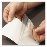 Smead™ Self-Adhesive Poly Pockets, Top Load, 5.31 x 33.63, Clear, 100/Box (SMD68153) Box of 100
