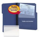 Smead™ Self-Adhesive Poly Pockets, Top Load, 9 x 5.56, Clear, 100/Box (SMD68185) Box of 100