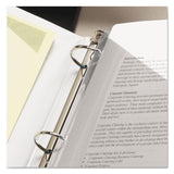 Smead™ Organized Up Poly Slash Jackets, 2-Sections, Letter Size, Clear, 5/Pack (SMD89506) Pack of 5