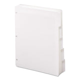 Smead™ Three-Ring Binder Index Divider, 5-Tab, 11 x 8.5, White, 20 Sets (SMD89415) Box of 20