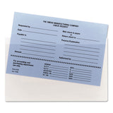Smead™ Self-Adhesive Poly Pockets, Top Load, 9 x 5.56, Clear, 100/Box (SMD68185) Box of 100