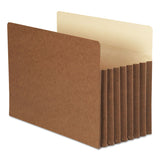 Smead™ Redrope TUFF Pocket Drop-Front File Pockets with Fully Lined Gussets, 7" Expansion, Legal Size, Redrope, 5/Box (SMD74395) Pack of 5
