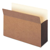 Smead™ Redrope TUFF Pocket Drop-Front File Pockets with Fully Lined Gussets, 5.25" Expansion, Legal Size, Redrope, 10/Box (SMD74390) Pack of 10