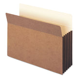 Smead™ Redrope TUFF Pocket Drop-Front File Pockets with Fully Lined Gussets, 5.25" Expansion, Letter Size, Redrope, 10/Box (SMD73390) Pack of 10