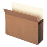 Smead™ Recycled Top Tab File Pockets, 5.25" Expansion, Letter Size, Redrope, 10/Box (SMD73206) Box of 10