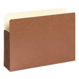 Smead™ Redrope Drop-Front File Pockets with Fully Lined Gussets, 3.5" Expansion, Legal Size, Redrope, 10/Box (SMD74264) Pack of 10