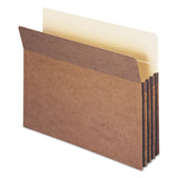 Smead™ Recycled Top Tab File Pockets, 3.5" Expansion, Letter Size, Redrope, 25/Box (SMD73205) Box of 25