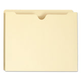 Smead™ Manila File Jackets, 2-Ply Straight Tab, Letter Size, Manila, 50/Box (SMD75520) Box of 50