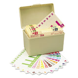 Smead™ AlphaZ Color-Coded Labels Starter Set, A-Z, 1.16 x 3.13, Assorted, 5/Sheet, 300 Sheets/Box (SMD67150) Box of 1500