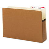 Smead™ Redrope Drop Front File Pockets with 2/5-Cut Guide Height Tabs, 3.5" Expansion, Legal Size, Redrope, 25/Box (SMD74088) Pack of 25