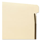 Smead™ Self-Adhesive Folder Dividers with Twin-Prong Fasteners for Top/End Tab Folders, 1 Fastener, Letter Size, Manila, 25/Pack (SMD68025) Pack of 25