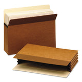 Smead™ Easy Grip Pockets, 3.5" Expansion, Letter Size, Redrope, 25/Box (SMD73208) Box of 25