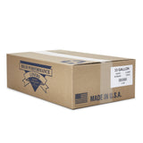 Colonial Bag Trash Bag 33 gal. Clear HDPE 16 Mic. 33 X 40 Inch X-Seal Bottom Coreless Roll (678165_CS) 10/CS