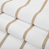 Hospeco® Las Rayas Beach Towel 30x60 Beige, 24/Case (HOSBT-HS3060-15BG-CS) Case of 24
