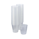 McKesson Drinking Cup 5 oz. Clear Polypropylene Disposable (1127769_CS) 2000/CS