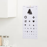 McKesson Preschool Eye Test Chart 20 Foot Distance Acuity Test (1038454_EA) 1/EA
