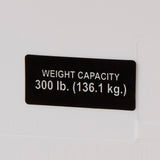 Carex® Economy Raised Toilet Seat 5-1/2 Inch Height Standard / Elongated 300 lbs. Weight Capacity (206682_EA) 1/EA