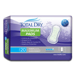 TotalDry™ Bladder Control Pad 13-3/4 Inch Length Moderate Absorbency Polymer Core Regular (975710_BG) 20/BG