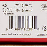 New Image™ Flextend™ Ostomy Barrier Precut, Extended Wear Adhesive Tape 57 mm Flange Red Code System Hydrocolloid 1-1/2 Inch Opening (505948_BX) 5/BX